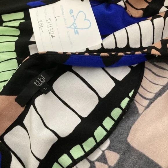 TIBI Printed Mini Dress - Picture 3 of 10